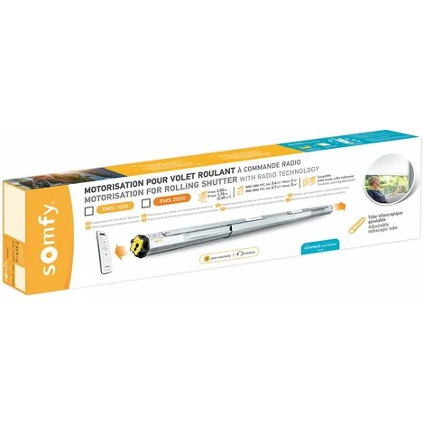 Somfy 2400672 - Kit De Motorisation Avec Moteur Altus 50 RTS Pour Volet Roulant RMS 1000 Radio RTS 10Nm Fenêtre 4 Somfy 2400672 - Kit De Motorisation Avec Moteur Altus 50 RTS Pour Volet Roulant RMS 1000 Radio RTS 10Nm Fenêtre – Image 2