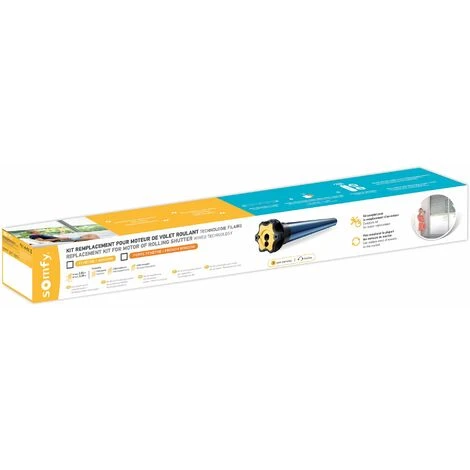 Somfy 1240385 - Kit De Remplacement Avec Moteur LT50 Pour Moteur Volet Roulant | Filaire | 10Nm | Fenêtre 4 Somfy 1240385 - Kit De Remplacement Avec Moteur LT50 Pour Moteur Volet Roulant | Filaire | 10Nm | Fenêtre – Image 2