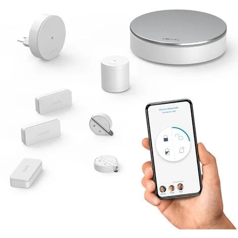 Somfy 2401497 - Home Alarm | Système D'alarme Maison Sans Fil Connecté | Somfy Protect | Compatible Avec Alexa, L'Assistant Google Et TaHoma (switch) 3 Somfy 2401497 - Home Alarm | Système D'alarme Maison Sans Fil Connecté | Somfy Protect | Compatible Avec Alexa, L'Assistant Google Et TaHoma (switch)