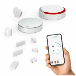 Somfy 1875230 - Home Alarm Plus, Système D'alarme Sans Fil Connectée Avec Sirène Extérieure | Somfy Protect | Compatible Avec Amazon Alexa, L'Assistant Google Et TaHoma (switch)