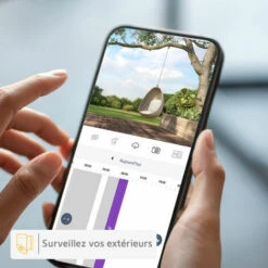 Somfy 1870472 - 2 Outdoor Camera Grises, Caméras De Surveillance Extérieures Sans Fil | Sirène 110 DB | Branchement Possible Sur Un Luminaire Existant - Gris -ROYAL CANIN Soldes Magasin 19648912 3