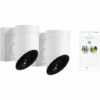 Somfy 1870471 - 2 Outdoor Camera Blanches, Caméras De Surveillance Extérieures Sans Fil | Sirène 110 DB | Branchement Possible Sur Un Luminaire Existant - Blanc -ROYAL CANIN Soldes Magasin 19648913 1