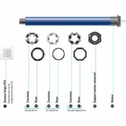 Somfy 1241511 - 2 Kits De Remplacement Avec Moteurs Altus RTS Pour Moteurs Volets Roulants | Radio RTS | 20Nm | Porte-fenêtre -ROYAL CANIN Soldes Magasin 19760524 4