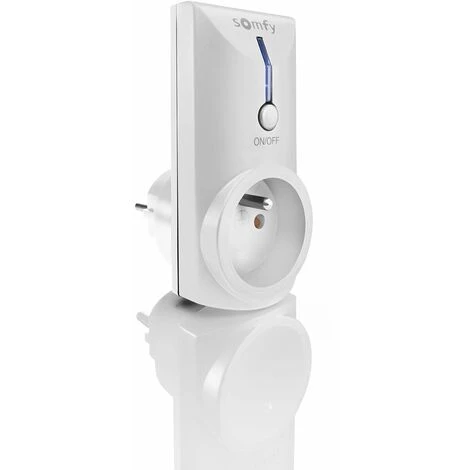 Somfy 2401363 - Prise Télécommandée Intérieure ON/OFF RTS Type E Blanche | Compatible TaHoma (switch) 3 Somfy 2401363 - Prise Télécommandée Intérieure ON/OFF RTS Type E Blanche | Compatible TaHoma (switch)