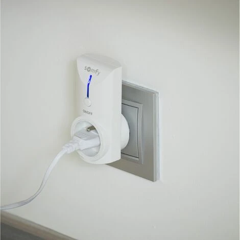 Somfy 2401363 - Prise Télécommandée Intérieure ON/OFF RTS Type E Blanche | Compatible TaHoma (switch) 5 Somfy 2401363 - Prise Télécommandée Intérieure ON/OFF RTS Type E Blanche | Compatible TaHoma (switch) â Image 3