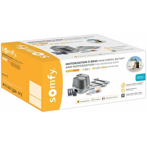 Somfy 2401288 - Motorisation De Portail Battant à Bras Evolvia Star | Pour Vantaux Avec Hauteur Et Largeur Max 2m | Avec 2 Télécommandes Keypop, 1 Feu Clignotant, 1 Batterie De Secours, 2 Photocellules 4 Somfy 2401288 - Motorisation De Portail Battant à Bras Evolvia Star | Pour Vantaux Avec Hauteur Et Largeur Max 2m | Avec 2 Télécommandes Keypop, 1 Feu Clignotant, 1 Batterie De Secours, 2 Photocellules – Image 2