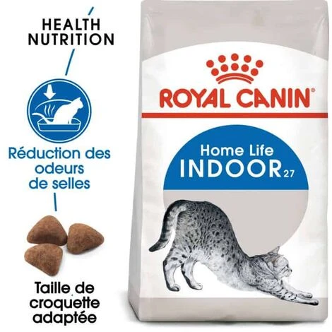 ROYAL CANIN Croquette Chat Royalcanin Indoor 400gr 3 ROYAL CANIN Croquette Chat Royalcanin Indoor 400gr